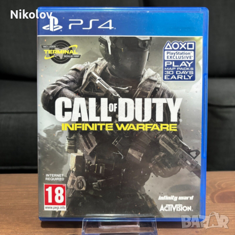 Call of Duty Infinite Warfare PS4 COD (Съвместима с PS5), снимка 2 - Игри за PlayStation - 40489210