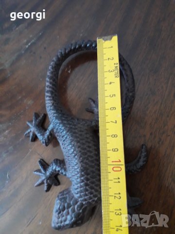 Метална статуетка тритон  4/1, снимка 4 - Колекции - 31761531