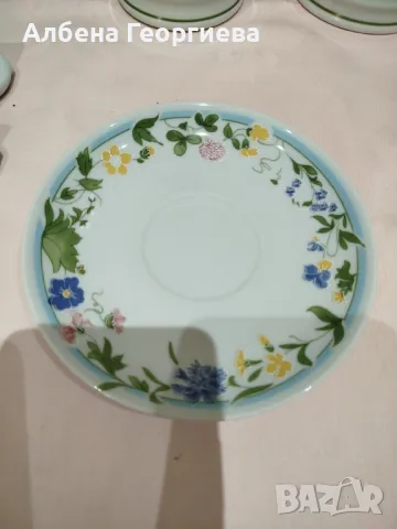 Нежен десертен комплект за кафе KAHLA , снимка 10 - Сервизи - 50403240