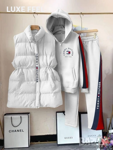 Дамски Елек+Екип ⚜️ TOMMY HILFIGER , снимка 2 - Елеци - 52641687