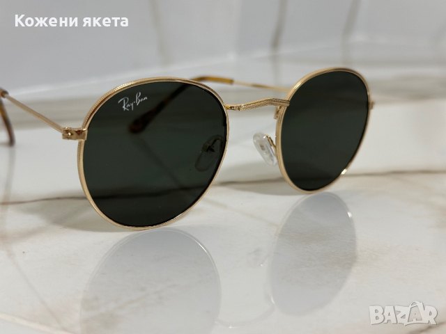 Кръгли овални слънчеви очила Ray Ban, снимка 3 - Слънчеви и диоптрични очила - 44734773
