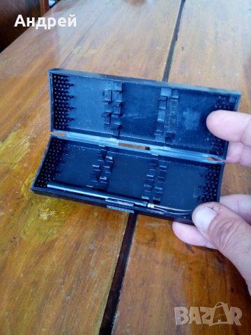 Стара кутия от пергели #2, снимка 2 - Други ценни предмети - 30104777