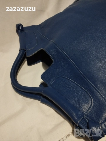 ЕСТЕСТВЕНА КОЖА италианска голяма чанта на ANNA KARINNA, снимка 4 - Чанти - 53120743