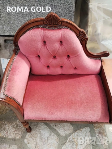 Винтидж пейка, снимка 4 - Дивани и мека мебел - 54201784