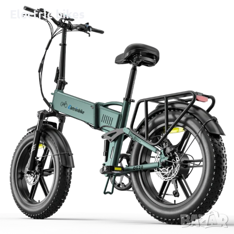 Сгъваем електрически велосипед Eletronbike OD20 – 500W, 48V, до 100 км пробег, снимка 9 - Велосипеди - 54136499