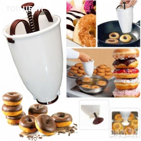 Уред - шприц за понички Donut Maker, снимка 1 - Други - 30253698