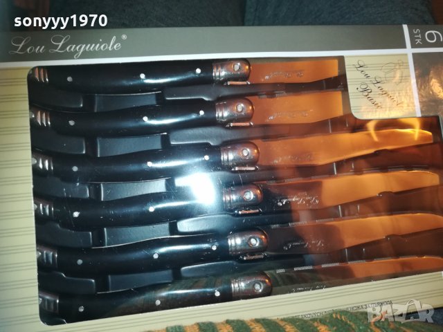 lou laguiole 6бр нови ножа 1302211855