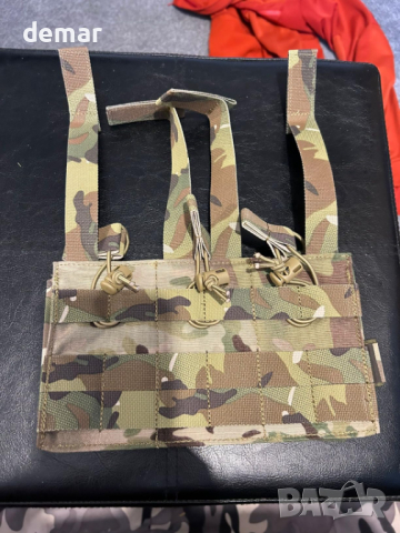 ELITE SPANKER Найлонов калъф за пълнители за пушка Carrier, Molle Mag Pouch - M4, M16, AR-15 и др., снимка 8 - Оборудване и аксесоари за оръжия - 44742068