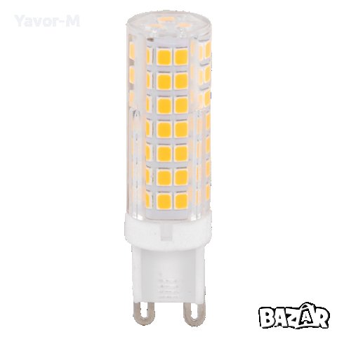 LED Лампа, Димираща 4W, G9, 4000K, 220V-240V AC, Неутрална светлина, SMD2835, Ultralux - LG9440D, снимка 1 - Крушки - 40863680