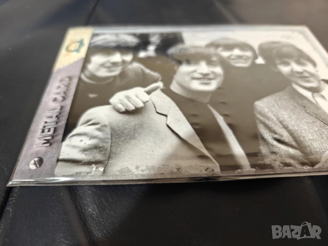 The Beatles Metal Post Card, снимка 2 - Китари - 52096435