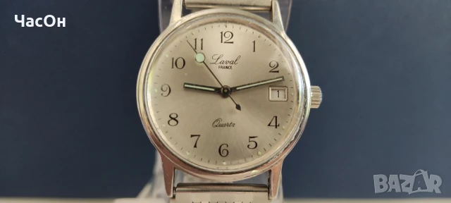 Елегантен френски часовник Laval, снимка 2 - Мъжки - 51331195