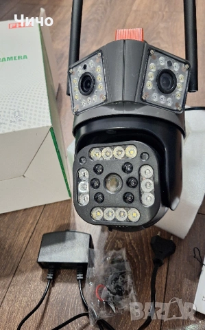 Продавам  PTZ охранителна  Wifi камера 12MP с AI разпознаване , снимка 5 - HD камери - 53246335