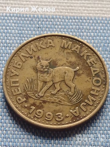 Две монети 2 денара 2008г. / 5 денара 1993г. Република Македония за КОЛЕКЦИОНЕРИ 41241, снимка 8 - Нумизматика и бонистика - 42819311