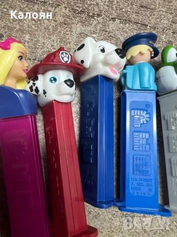 PEZ контейнерчета лот от 9 броя - цената за всички , снимка 5 - Други - 51116783