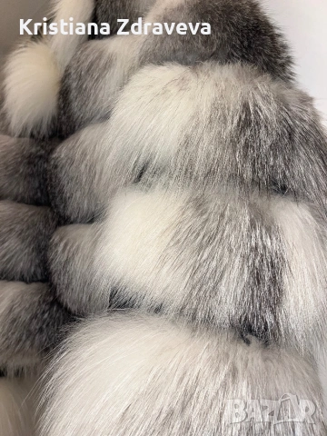 Палто от естествен косъм, снимка 2 - Палта, манта - 53193227