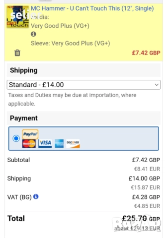 MC Hammer – U Can't Touch This Maxi Single 12 Издание 🇬🇧 UK 1990г Състояние на винила:звука е VG+ , снимка 4 - Грамофонни плочи - 52835625