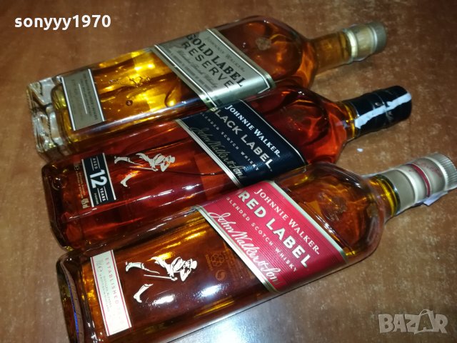джони-3 празни шишета 2201221638, снимка 3 - Колекции - 35523932