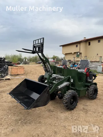 Мини Челен Товарач Мuller L0.8 | Гаранция | Изплащане | Водно Охлаждане, снимка 2 - Селскостопанска техника - 47905503