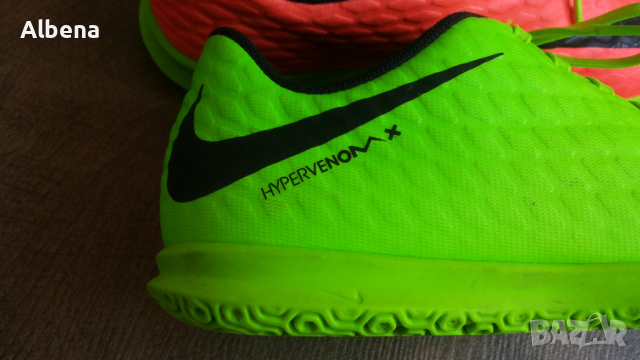 Nike JR HYPERVENOM X Football Размер EUR 35 / UK 2,5 детски за футбол 111-14-S, снимка 4 - Детски маратонки - 44924574