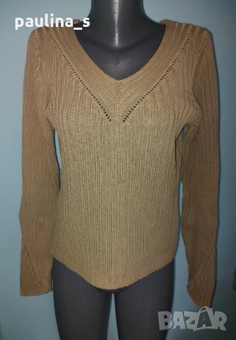 Два различни броя / Марков памучен пуловер с шпиц деколте "InWear" и "Esprit" , снимка 6 - Блузи с дълъг ръкав и пуловери - 15989750