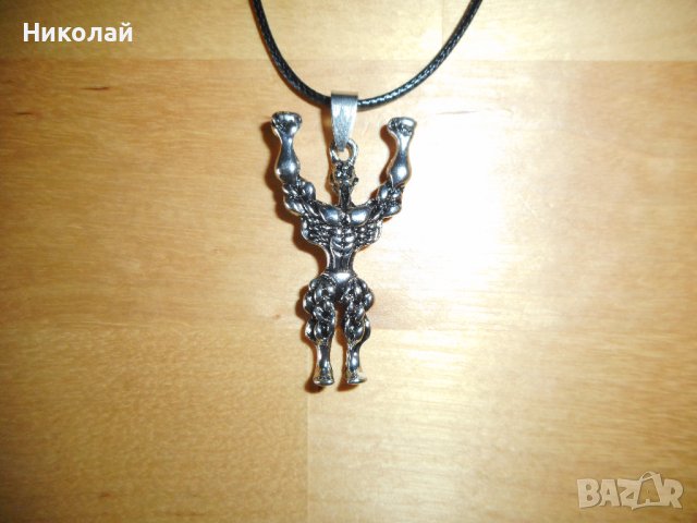 Фитнес / бодибилдинг колие от стомана, снимка 5 - Колиета, медальони, синджири - 44181755