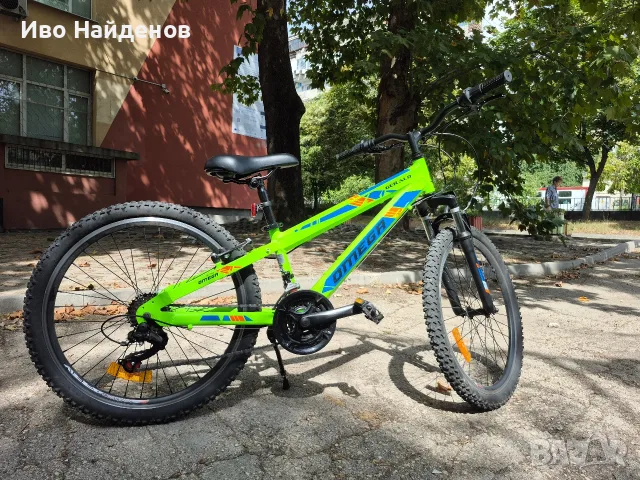 Колело 24 цола Gerald Omega 18 скорости - запазено, снимка 6 - Велосипеди - 55874330