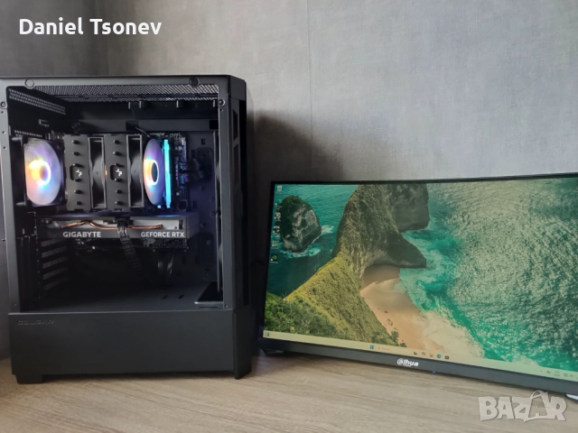 Геймърски Kомпютър🖥️ GEFORCE RTX 4060, AMD Ryzen 7 5700X3D, снимка 3 - Геймърски - 51888998