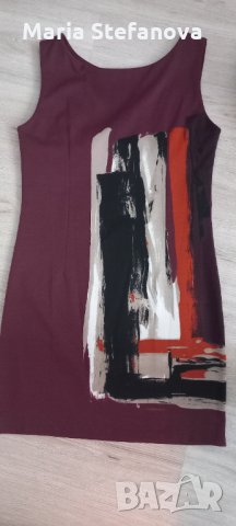 Рокля в бордо