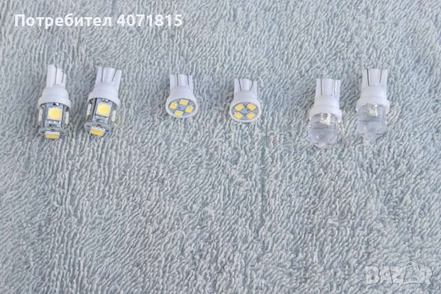 Лед крушки за габаритните светлини , снимка 2 - Аксесоари и консумативи - 54314436