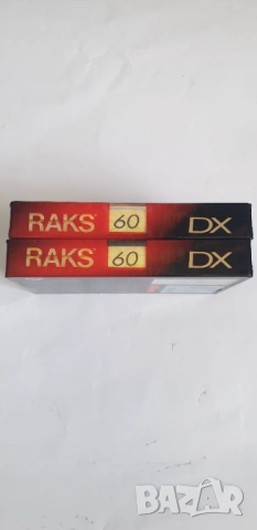 Касети RAKS DX 60 нови, комплект от 2 броя, снимка 4 - Антикварни и старинни предмети - 54134551