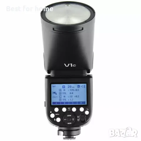 Godox V1-C Светкавица за CANON- демонстрационен продукт, снимка 14 - Светкавици, студийно осветление - 48477640