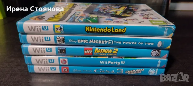Игри за конзола Нинтендо Wii U. В много добро състояние, в оригинална опаковка с книжки. , снимка 3 - Игри за Nintendo - 47660764