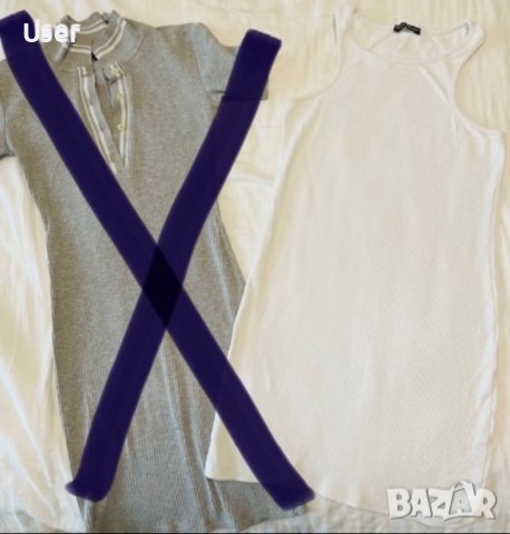 Потник Блуза Zara Bershka Armani Burberry , снимка 8 - Потници - 36600515