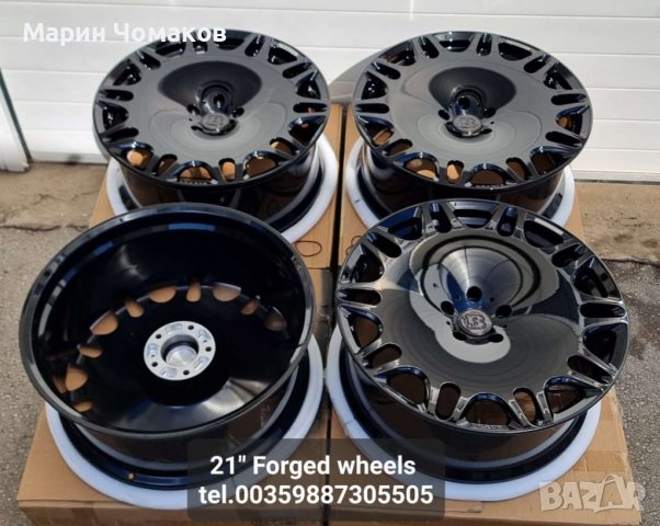 21 " Ковани джанти Monoblock M Mercedes S-W222 W223,Coupe C217, снимка 3 - Гуми и джанти - 37994052