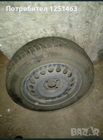 Гуми с джанти Fulda 185/65/15.Джанти Опел Мерива