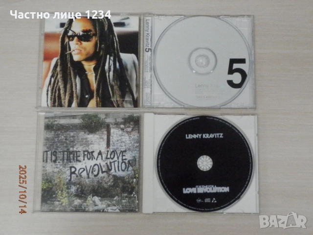 Lenny Kravitz - 5 - 1998 / It Is Time for a Love Revolution - 2014, снимка 2 - CD дискове - 47633949