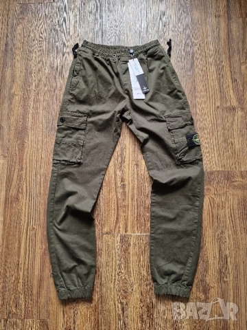 Мъжки карго панталон STONE ISLAND Размери 30 , 31, 32 , 33, 34 , 35, 36 , 38 , снимка 2 - Панталони - 49714473