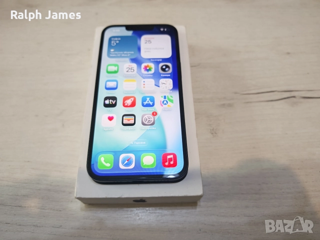 Като нов iPhone 16e 5G 128 GB Black Гаранция, снимка 2 - Apple iPhone - 52590263