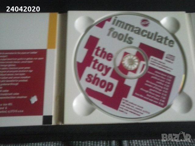 Immaculate Fools ‎– The Toy Shop оригинален диск, снимка 2 - CD дискове - 31547045