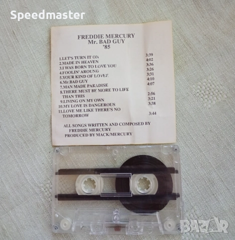 Freddie Mercury - Mr.Bad Guy, снимка 2 - Аудио касети - 51521267