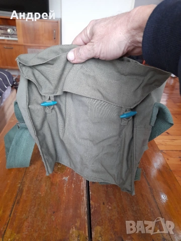 Стара торба от противогаз, снимка 2 - Антикварни и старинни предмети - 53009851