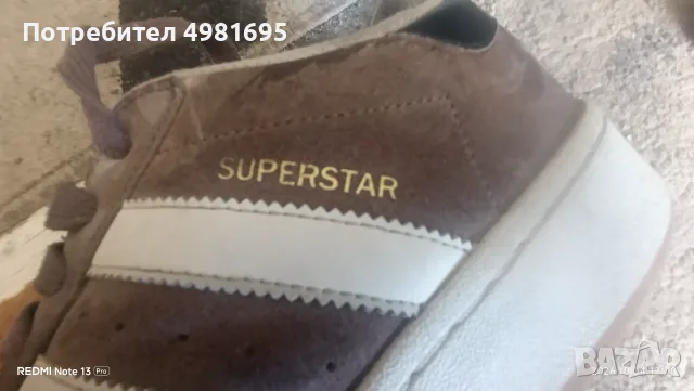 ADIDAS SUPERSTAR 45.5, снимка 5 - Кецове - 56544933