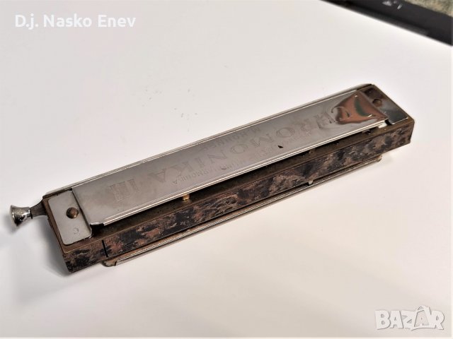 Hohner Mundharmonika Chromonica 3 - Хроматична Про Устна Хармоника "C" Строй, снимка 6 - Духови инструменти - 38021344