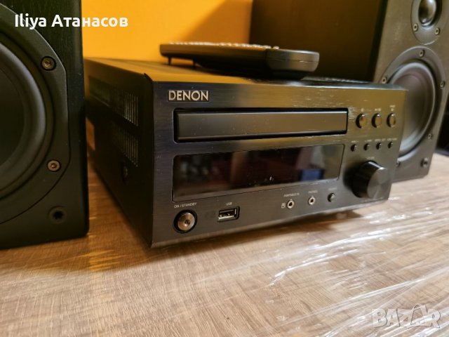 Denon Rcd M37 CD Mp3 USB тонколони и дистанционно 
