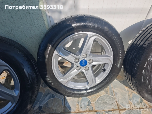 Оригинални джанти с гуми за Форд, снимка 4 - Гуми и джанти - 52327162