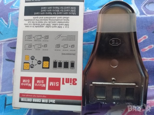 Клещи 3в1 за рязане на Micro/Nano Sim карти, снимка 4 - Други - 44145924