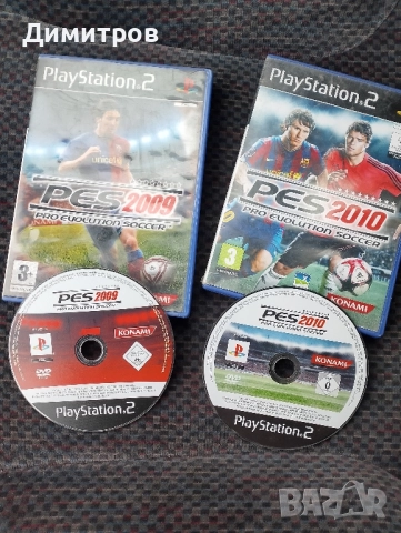 Pes 2009+Pes 2010 PS2, снимка 2 - Игри за PlayStation - 52508766