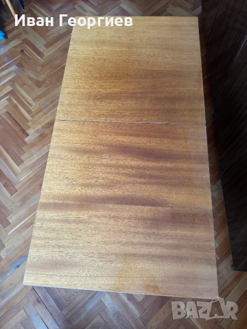 Кафява холна маса разтегателна В/Щ/Д- 54/55/110(157,5)