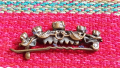 Стара брошка с камъни, снимка 2