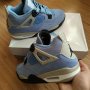 Nike Air Jordan 4 Retro UNC University Blue Нови Обувки Размер 44 Номер 28см Мъжки Кецове, снимка 2